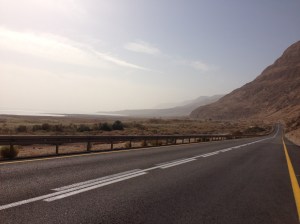 The road to Ein Gedi and the Dead Sea