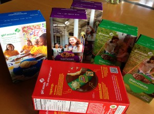 About 1/6 of our stash...