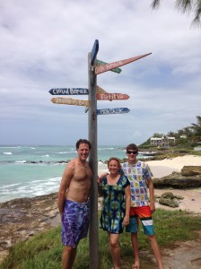 Zeb's surfing... Tofino bound! 