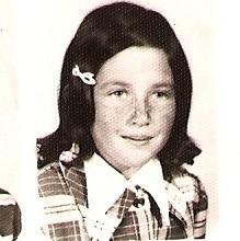 See, I was a girl... hence the plastic bow barrette 