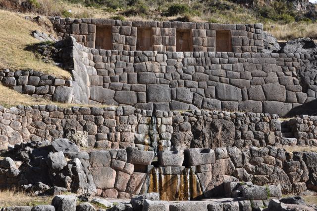 Inca ruins along the way