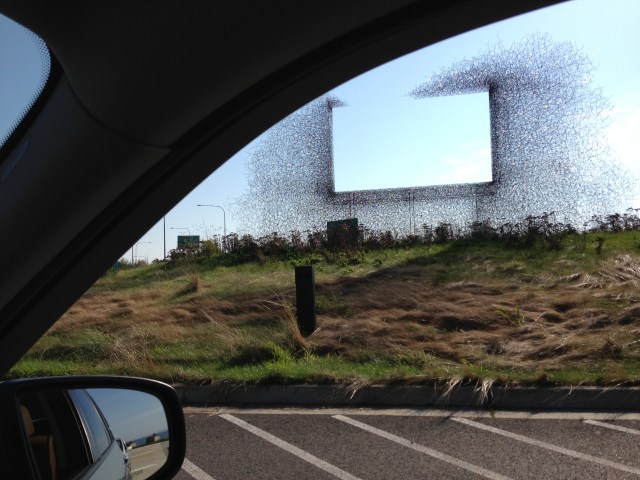 ©Talesfromthemotherland Sculpture at the Peace Arch Crossing, US/Canada