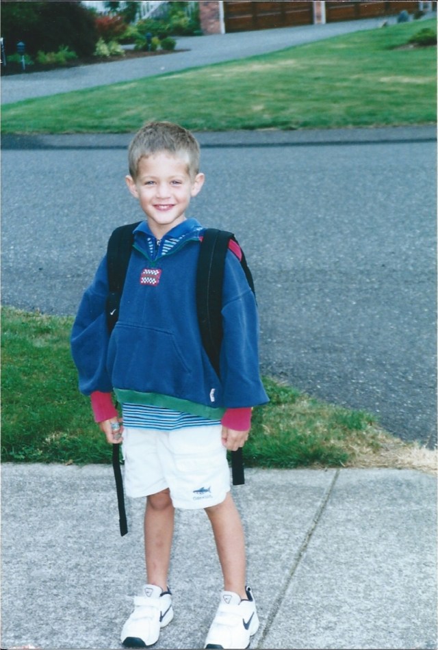 First day of kindergarten
