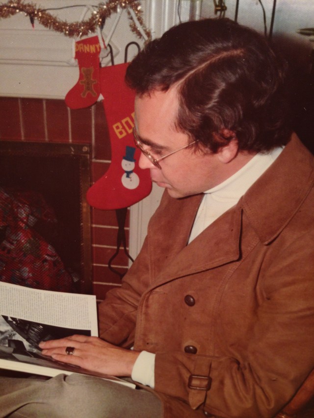 Dad, six months before he died